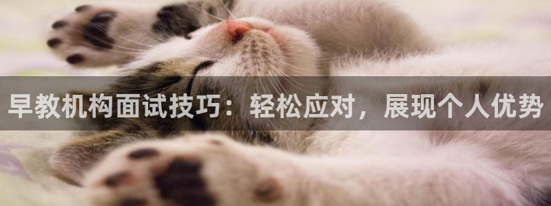 天顺娱乐官方网站首页:早教机构面试技巧:轻松应对,展现个人优势
