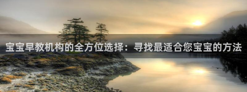 天顺娱乐刀55312：宝宝早教机构的全方位选择：寻找最适合您宝宝的方法