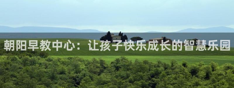 天顺娱乐降72182:朝阳早教中心:让孩子快乐成长的智慧乐园