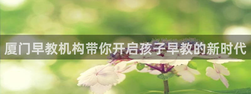 天顺娱乐主管年薪多少啊:厦门早教机构带你开启孩子早教的新时代