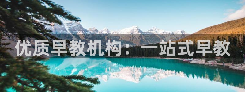 天顺娱乐主管年:优质早教机构:一站式早教